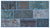 Apex Patchwork Carpet Blue 26226 80 x 150 cm