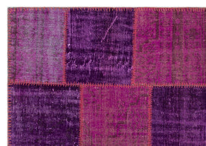 Apex Patchwork Carpet Mor 22268 160 x 230 cm