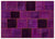 Apex patchwork carpet purple 22270 160 x 230 cm