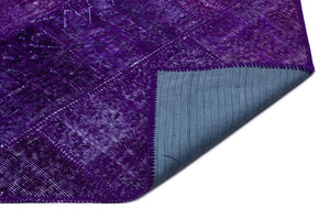 Apex patchwork carpet purple 26316 160 x 230 cm