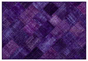 Apex Patchwork Halı Mor 26316 160 x 230 cm