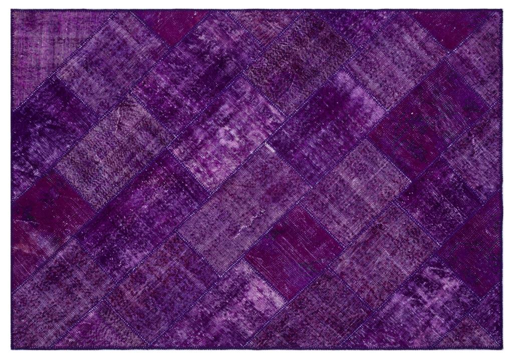 Apex patchwork carpet purple 26322 160 x 230 cm