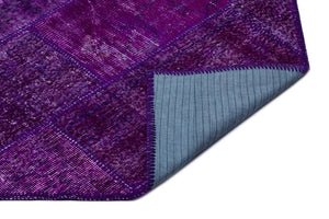 Apex patchwork carpet purple 26389 160 x 230 cm