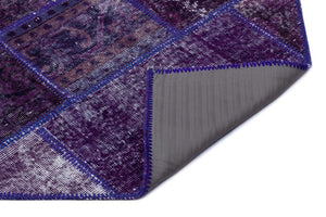 Apex Patchwork Halı Mor 26545 120 x 180 cm