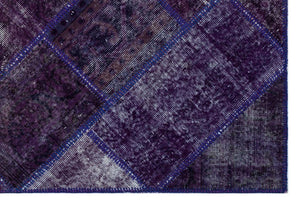 Apex Patchwork Halı Mor 26545 120 x 180 cm