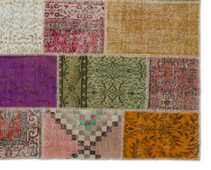 Apex Patchwork Carpet Naturel 20360 246 x 308 cm