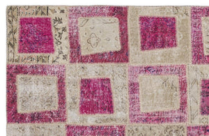 Apex patchwork carpet pink 2022 160 x 230 cm