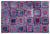 Apex patchwork carpet pink 2037 160 x 230 cm