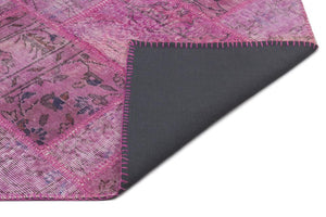 Apex patchwork carpet pink 21542 160 x 230 cm