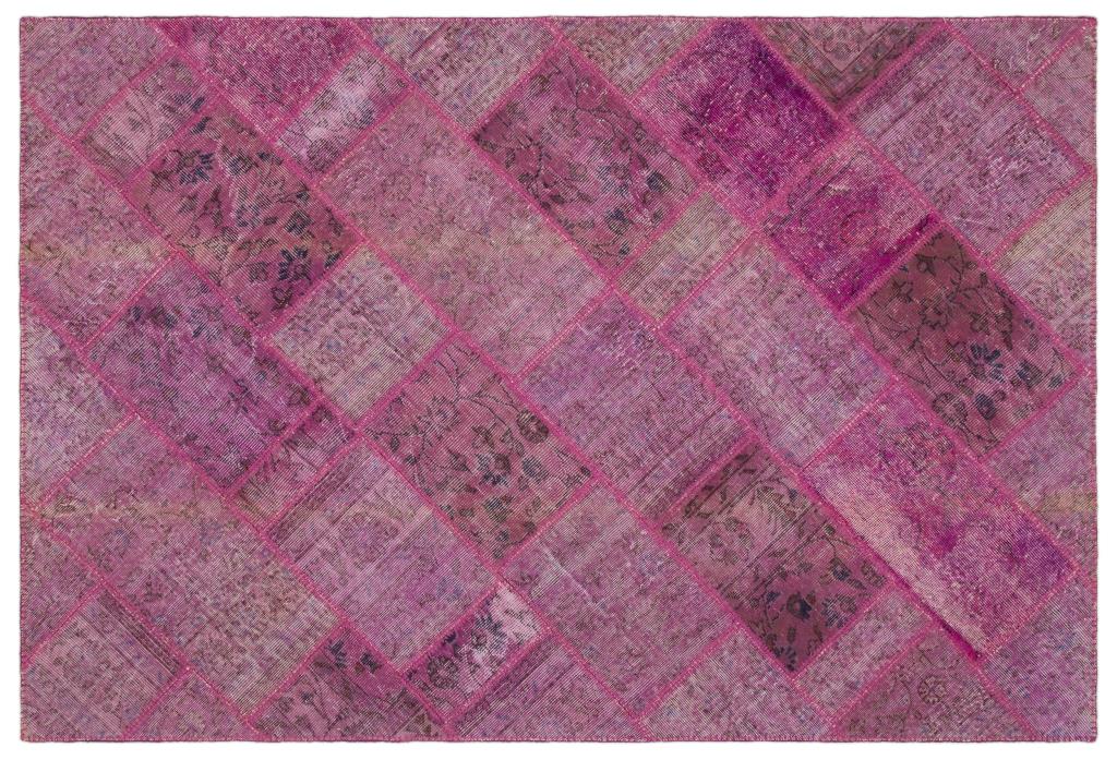 Apex Patchwork Halı Pembe 21542 160 x 230 cm