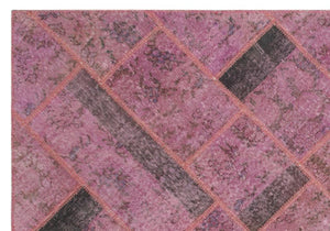Apex patchwork carpet pink 21576 160 x 233 cm