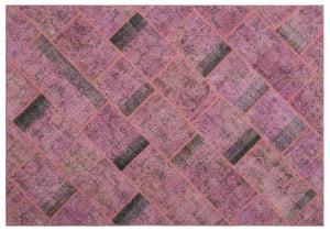 Apex Patchwork Halı Pembe 21576 160 x 233 cm