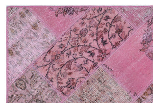 Apex patchwork carpet pink 26646 120 x 180 cm