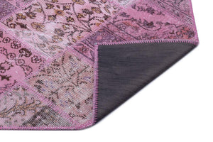 Apex patchwork carpet pink 26651 120 x 180 cm