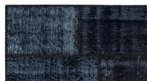 Apex Patchwork Halı Siyah 25928 80 x 150 cm