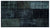 Apex Patchwork Carpet Black 26027 80 x 150 cm