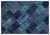 Apex Patchwork Carpet Turquoise 21192 161 x 232 cm