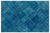 Apex Patchwork Carpet Turquoise 22225 120 x 180 cm