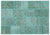 Apex Patchwork Carpet Turquoise 24989 160 x 230 cm