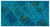 Apex Patchwork Carpet Turquoise 25057 80 x 150 cm