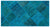 Apex Patchwork Carpet Turquoise 25065 80 x 150 cm