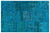 Apex Patchwork Carpet Turquoise 25110 120 x 180 cm