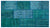 Apex Patchwork Carpet Turquoise 25977 80 x 150 cm