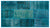 Apex Patchwork Carpet Turquoise 26182 80 x 150 cm