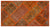 Apex Patchwork Carpet Orange 26107 80 x 150 cm