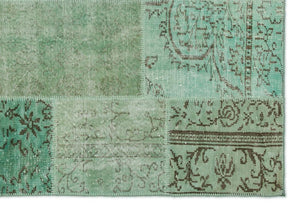Apex Patchwork Halı Yeşil 20773 160 x 230 cm