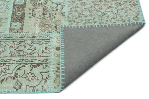 Apex Patchwork Halı Yeşil 20875 160 x 231 cm