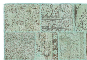 Apex Patchwork Halı Yeşil 20875 160 x 231 cm