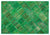 Apex patchwork carpet green 20952 160 x 232 cm