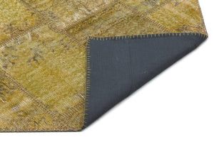 Apex Patchwork Carpet Green 20978 160 x 230 cm