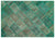 Apex patchwork carpet green 21468 162 x 231 cm