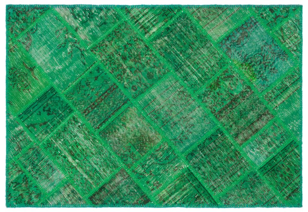 Apex Patchwork Halı Yeşil 22147 120 x 180 cm