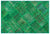 Apex Patchwork Carpet Green 22147 120 x 180 cm