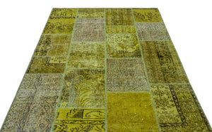 Apex Patchwork Halı Yeşil 26295 160 x 230 cm