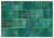 Apex Patchwork Carpet Green 26465 160 x 230 cm