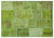 Apex Patchwork Carpet Green 26477 160 x 230 cm