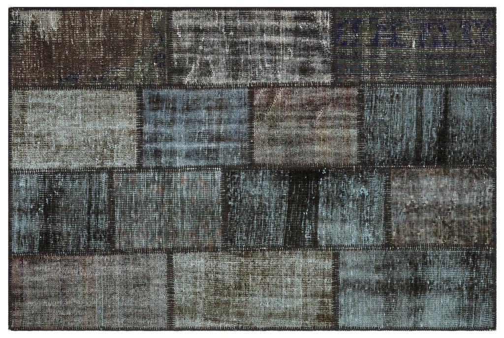 Apex Patchwork Unique Gray 35383 120 x 181 cm