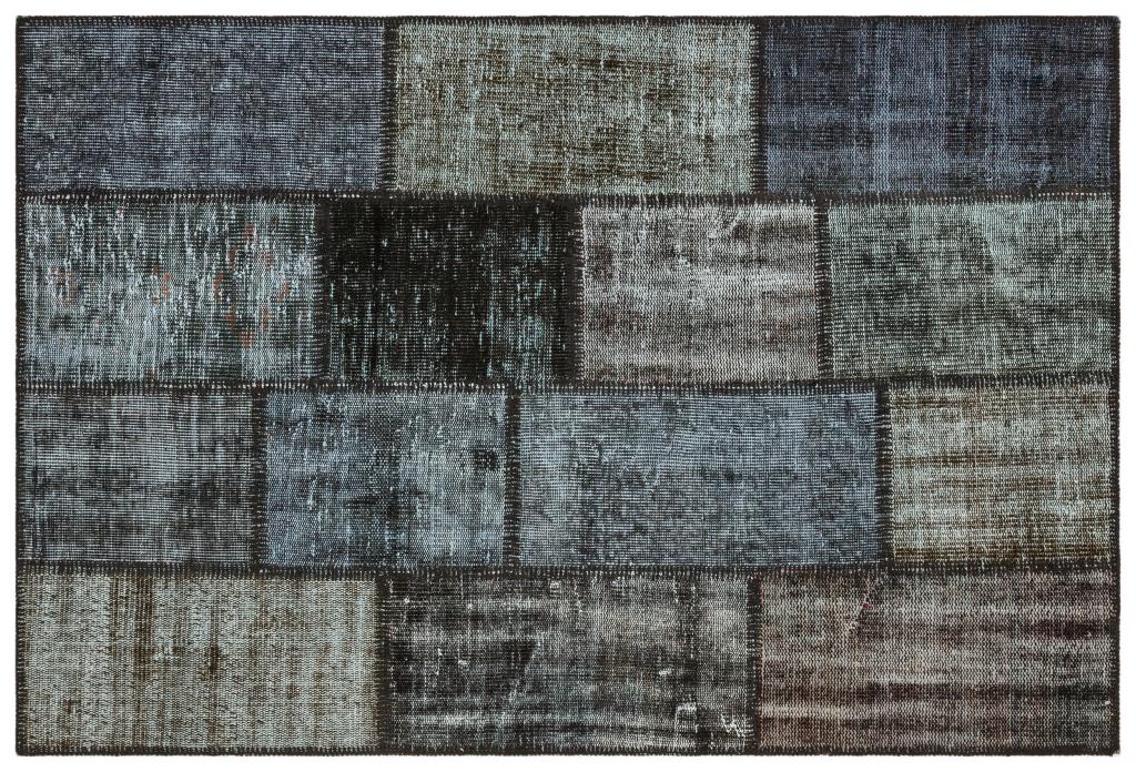 Apex Patchwork Unique Gray 35575 122 x 180 cm