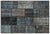 Apex Patchwork Unique Gray 35580 122 x 179 cm