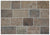 Apex Patchwork Unique Gray 35850 161 x 233 cm