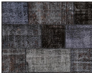 Apex Patchwork Unique Gray 36230 240 x 300 cm