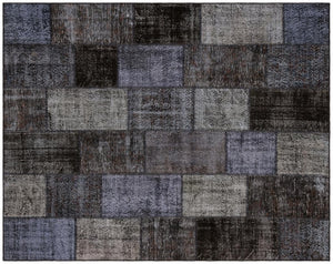 Apex Patchwork Unique Gray 36230 240 x 300 cm