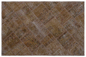 Apex Patchwork Unique Kahve 25102 120 x 180 cm