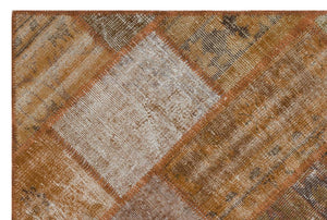 Apex patchwork unique brown 31111 120 x 180 cm