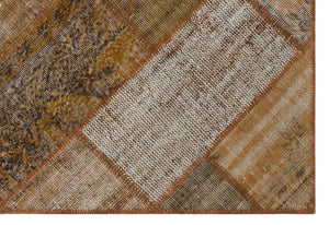 Apex Patchwork Unique Kahve 31149 120 x 180 cm