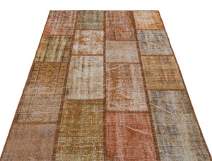Apex patchwork unique brown 31186 120 x 180 cm